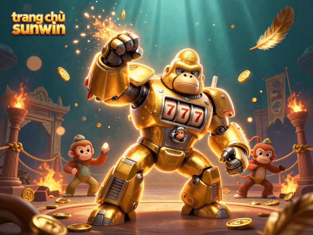 Experience winning excitement at trang chủ sunwin with a vibrant 3D casino illustration.