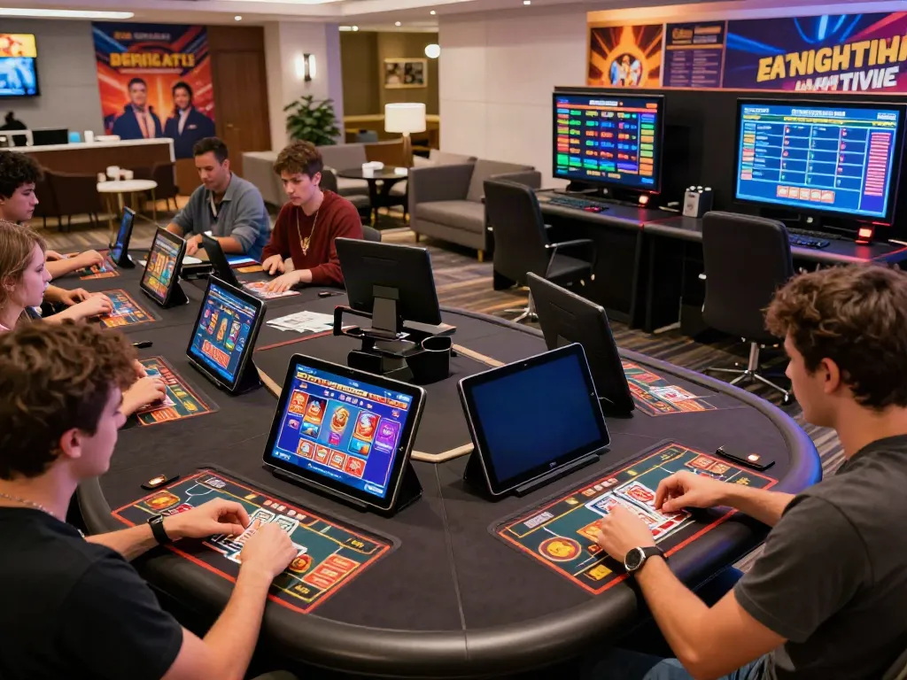 Engaging online gaming atmosphere at https://hitclub3.io/ with diverse players enjoying live casino games.