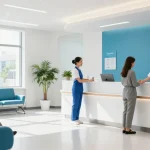 "Consultation at a hair transplant Istanbul clinic emphasizing patient care and advanced medical services."